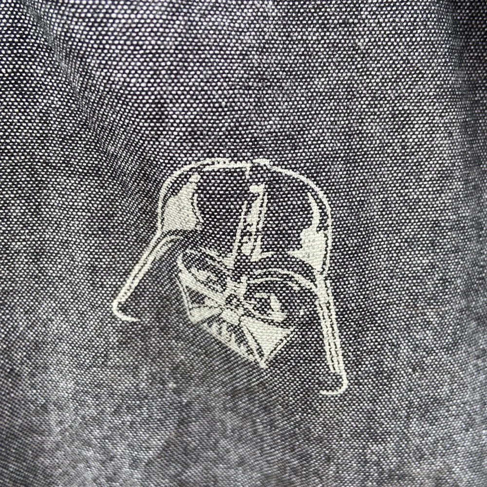 Authentic Star Wars Darth Vader Button Down Men’s Size Small Boys Large … - Picture 4 of 11